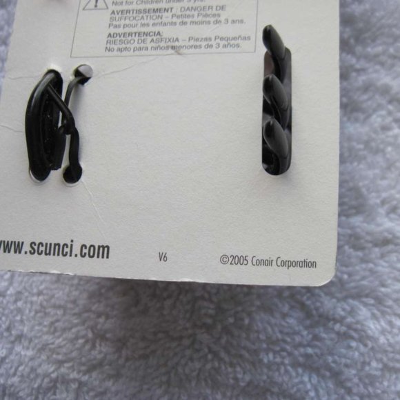 2 Scunci No Slip Grip Slideproof Stay Put Secure Hold Thick Hair Jaw Claw Clips - Picture 10 of 13